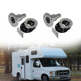 Maxbell 22/24mm Straight thru Hull Exhaust Skin Fitting Hardware for RV Truck Marine 22mm