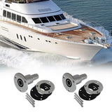 Maxbell 22/24mm Straight thru Hull Exhaust Skin Fitting Hardware for RV Truck Marine 22mm