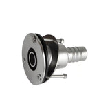 Maxbell 22/24mm Straight thru Hull Exhaust Skin Fitting Hardware for RV Truck Marine 22mm