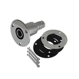 Maxbell 22/24mm Straight thru Hull Exhaust Skin Fitting Hardware for RV Truck Marine 22mm