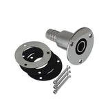 Maxbell 22/24mm Straight thru Hull Exhaust Skin Fitting Hardware for RV Truck Marine 22mm