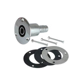 Maxbell 22/24mm Straight thru Hull Exhaust Skin Fitting Hardware for RV Truck Marine 22mm