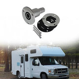 Maxbell 22/24mm Straight thru Hull Exhaust Skin Fitting Hardware for RV Truck Marine 24mm