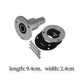 Maxbell 22/24mm Straight thru Hull Exhaust Skin Fitting Hardware for RV Truck Marine 24mm