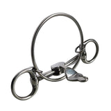 Maxbell Horse Bit for Horses Loose Rings Snaffle Equestrian Supplies Rings Snaffle Bits