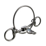 Maxbell Horse Bit for Horses Loose Rings Snaffle Equestrian Supplies Rings Snaffle Bits