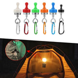 Maxbell Magnetic Hooks Heavy Duty Camping Strong Magnetic Tent Light Hook for Garden White