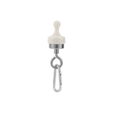Maxbell Magnetic Hooks Heavy Duty Camping Strong Magnetic Tent Light Hook for Garden White
