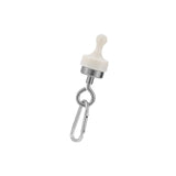 Maxbell Magnetic Hooks Heavy Duty Camping Strong Magnetic Tent Light Hook for Garden White
