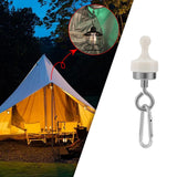 Maxbell Magnetic Hooks Heavy Duty Camping Strong Magnetic Tent Light Hook for Garden White
