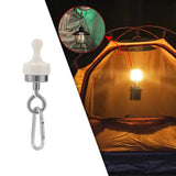 Maxbell Magnetic Hooks Heavy Duty Camping Strong Magnetic Tent Light Hook for Garden White