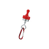 Maxbell Magnetic Hooks Heavy Duty Camping Strong Magnetic Tent Light Hook for Garden Red