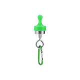 Maxbell Magnetic Hooks Heavy Duty Camping Strong Magnetic Tent Light Hook for Garden Green