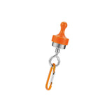 Maxbell Magnetic Hooks Heavy Duty Camping Strong Magnetic Tent Light Hook for Garden Orange