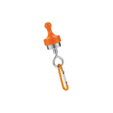 Maxbell Magnetic Hooks Heavy Duty Camping Strong Magnetic Tent Light Hook for Garden Orange