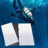 Maxbell Diving Notebook Underwater Writing Slate for Water Sports Swimming Equipment