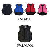 Maxbell Equestrian Protector Accessories Gear Protective Horse Riding Vest Child S Black