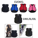 Maxbell Equestrian Protector Accessories Gear Protective Horse Riding Vest Child S Black