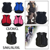 Maxbell Equestrian Protector Accessories Gear Protective Horse Riding Vest Child S Black
