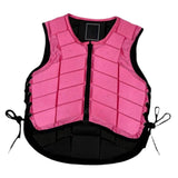 Maxbell Equestrian Protector Accessories Gear Protective Horse Riding Vest Child M Pink