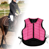 Maxbell Equestrian Protector Accessories Gear Protective Horse Riding Vest Child M Pink