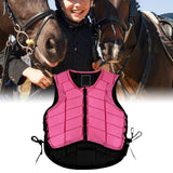 Maxbell Equestrian Protector Accessories Gear Protective Horse Riding Vest Child L Pink