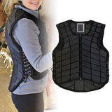 Maxbell Equestrian Protector Accessories Gear Protective Horse Riding Vest Adult XXL Black