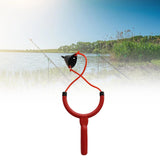 Maxbell  Powerful Outdoor Portable Fishing Bait Sling Shot Plastic