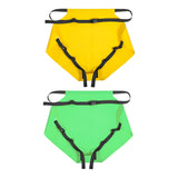 Maxbell Climbing Safety Harness Seat Cushion Protective Descender Seat Belt Pad Yellow
