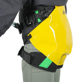 Maxbell Climbing Safety Harness Seat Cushion Protective Descender Seat Belt Pad Yellow