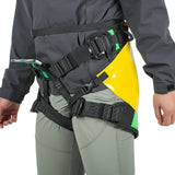Maxbell Climbing Safety Harness Seat Cushion Protective Descender Seat Belt Pad Yellow