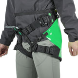 Maxbell Climbing Safety Harness Seat Cushion Protective Descender Seat Belt Pad Green
