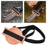 Maxbell Waist Band Knife Sheath Portable Pouch Bag Picnic Easy to Carry Knife Holder