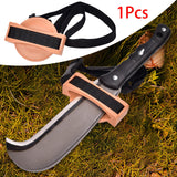 Maxbell Waist Band Knife Sheath Portable Pouch Bag Picnic Easy to Carry Knife Holder