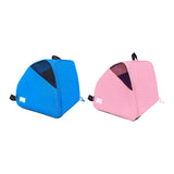 Maxbell Roller Skate Bag Portable Skating Shoes Bag Breathable Ice Skate Carrier Bag Blue