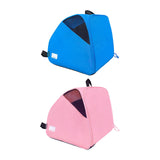 Maxbell Roller Skate Bag Portable Skating Shoes Bag Breathable Ice Skate Carrier Bag Blue