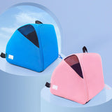 Maxbell Roller Skate Bag Portable Skating Shoes Bag Breathable Ice Skate Carrier Bag Blue
