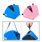 Maxbell Roller Skate Bag Portable Skating Shoes Bag Breathable Ice Skate Carrier Bag Blue