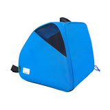Maxbell Roller Skate Bag Portable Skating Shoes Bag Breathable Ice Skate Carrier Bag Blue