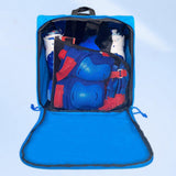 Maxbell Roller Skate Bag Portable Skating Shoes Bag Breathable Ice Skate Carrier Bag Blue