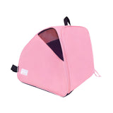 Maxbell Roller Skate Bag Portable Skating Shoes Bag Breathable Ice Skate Carrier Bag Pink