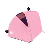 Maxbell Roller Skate Bag Portable Skating Shoes Bag Breathable Ice Skate Carrier Bag Pink