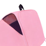 Maxbell Roller Skate Bag Portable Skating Shoes Bag Breathable Ice Skate Carrier Bag Pink