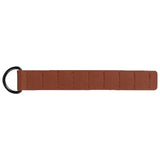 Maxbell Ground Nail Storage Bag Chain Hanging 8 Hole Travel Tent Stakes Storage Rack Light Brown