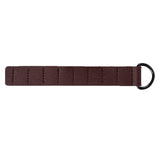 Maxbell Ground Nail Storage Bag Chain Hanging 8 Hole Travel Tent Stakes Storage Rack Dark Brown