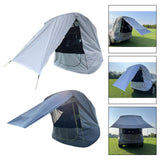 Maxbell SUV Trunk Tent 2 Person Canopy Car Trunk Tent for Outdoor Beach Self Driving White