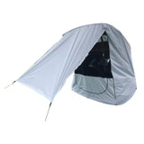 Maxbell SUV Trunk Tent 2 Person Canopy Car Trunk Tent for Outdoor Beach Self Driving White