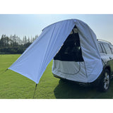 Maxbell SUV Trunk Tent 2 Person Canopy Car Trunk Tent for Outdoor Beach Self Driving White