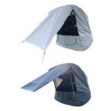 Maxbell SUV Trunk Tent 2 Person Canopy Car Trunk Tent for Outdoor Beach Self Driving White