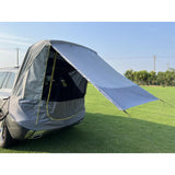 Maxbell SUV Trunk Tent 2 Person Canopy Car Trunk Tent for Outdoor Beach Self Driving Gray